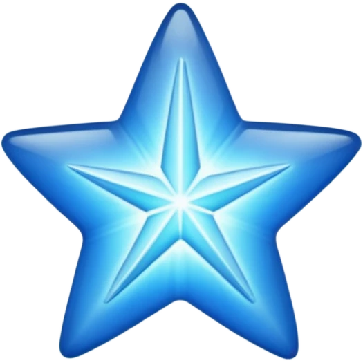 blue star emoji