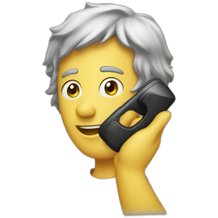 phone calling emoji