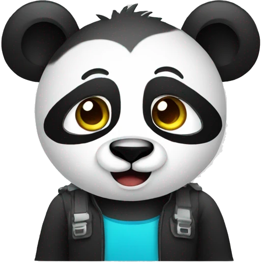 panda video editor emoji