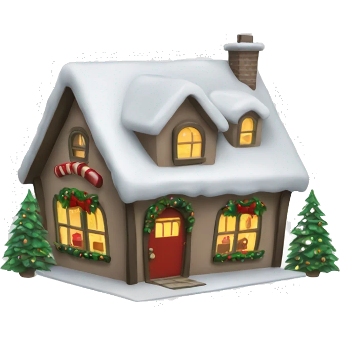 Christmas village emoji