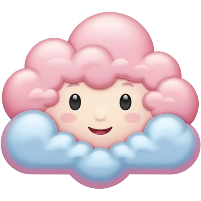 Aesthetic pink emoji