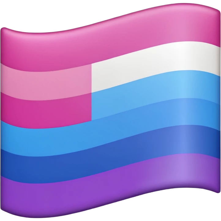 Bi flag emoji
