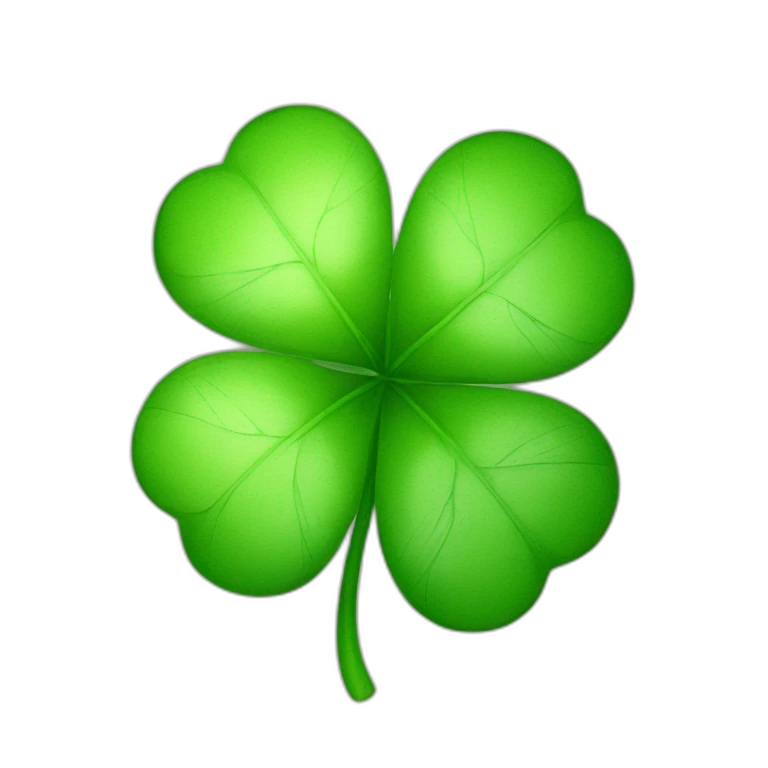 five leaf clover emoji