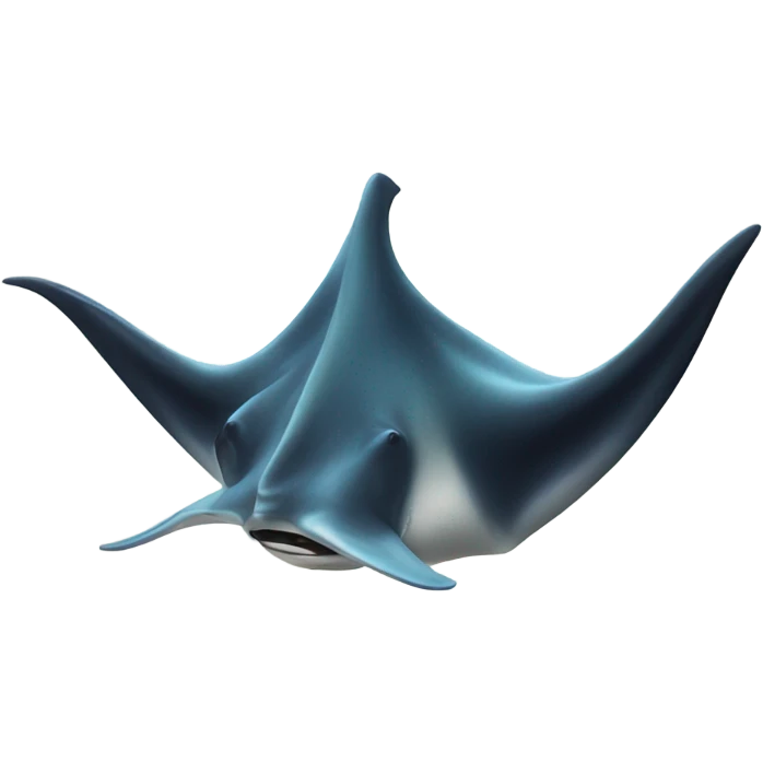 Manta Ray giving a thumbs up emoji