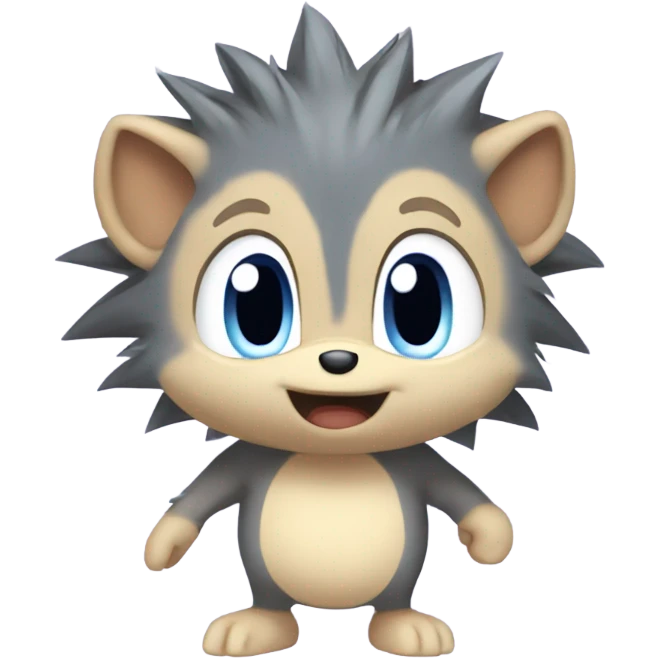 earnest baby sonic the hedghog emoji