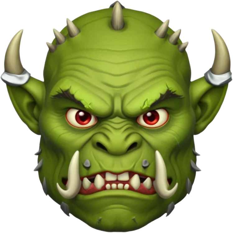 Orc ico head emoji