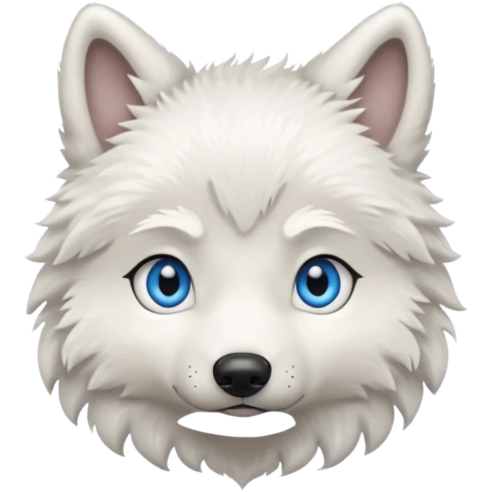 a baby white wolf




















 emoji