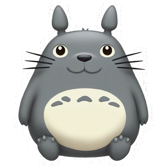 Cute Totoro  emoji