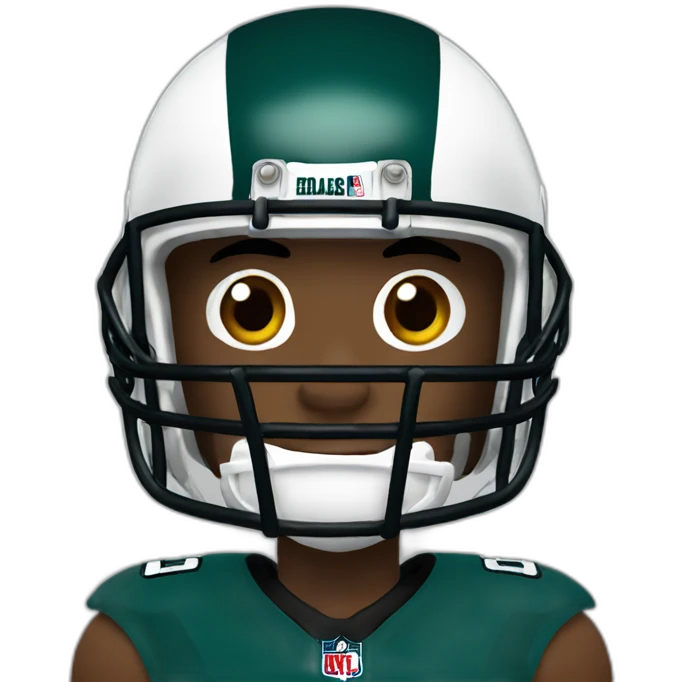 NFL eagles player emoji