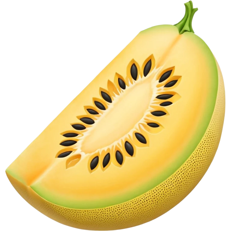yellow melon emoji