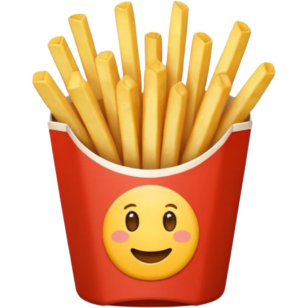 French fries emoji