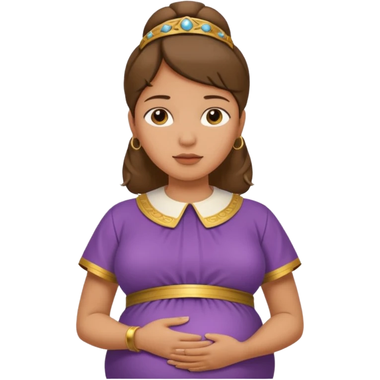 but  pregnant and in a roman collar   emoji