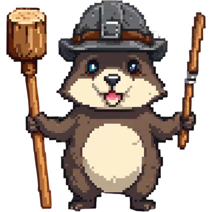whacking a mole with a mallet, funny expressions emoji