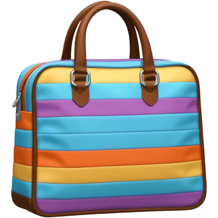 striped bag emoji