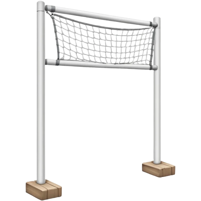 El poste de una portería emoji