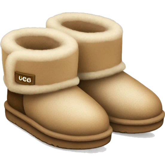 UGG slippers  emoji