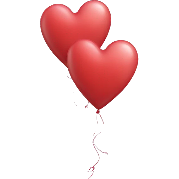 heart balloons emoji