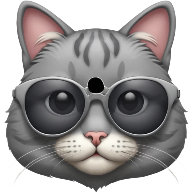 Cat wearing sunglasses emoji