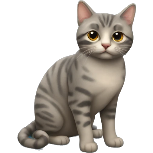 la gata bajo la lluvia emoji