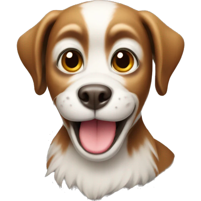 Monkey dog  emoji