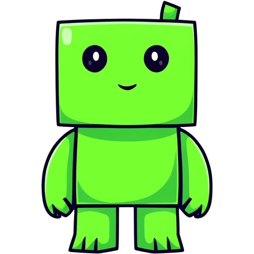 Minecraft creeper emoji