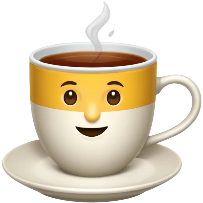 Çay bardağında çay emoji