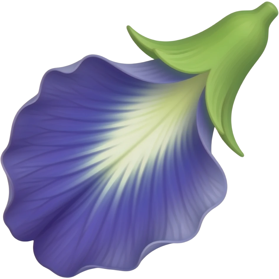 Thai Blue Pea Flower emoji