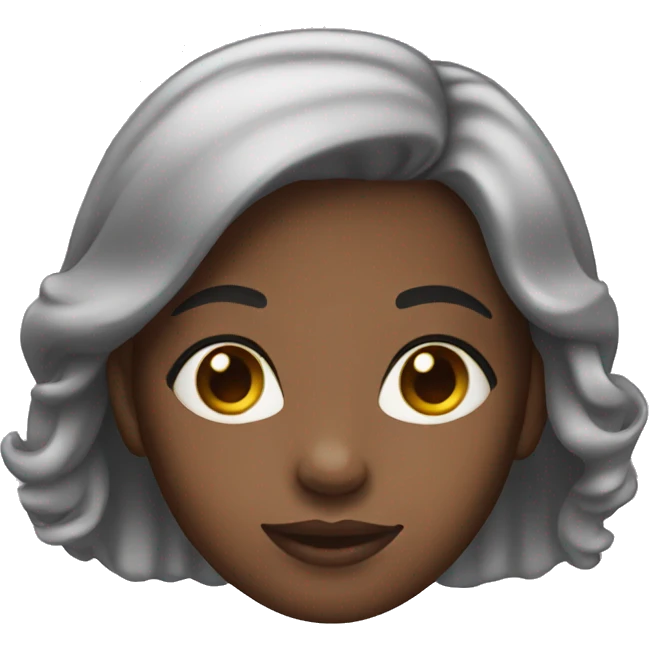 African american girl emoji