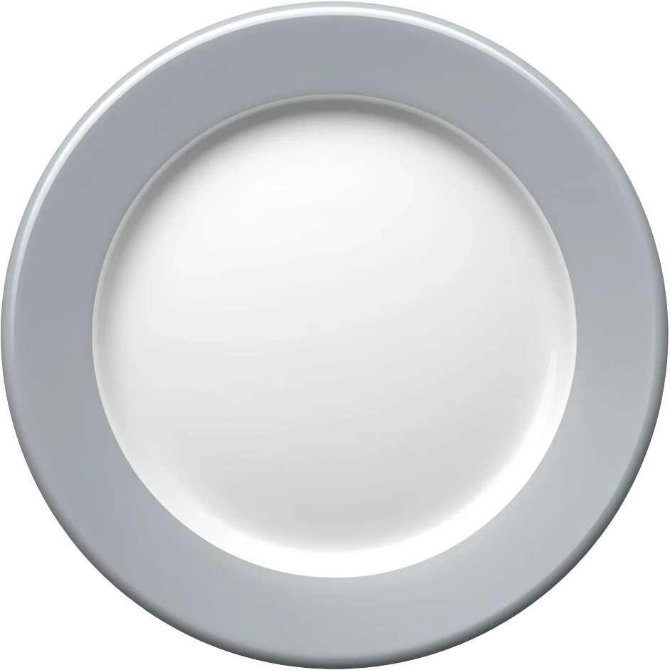 empty plate emoji