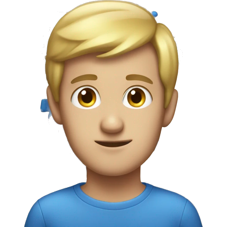 one blue puzzle emoji