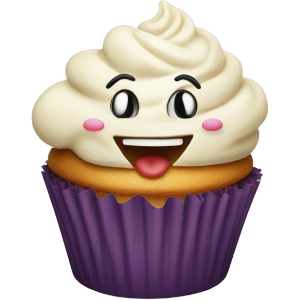 Edp445 eating a cupcake emoji