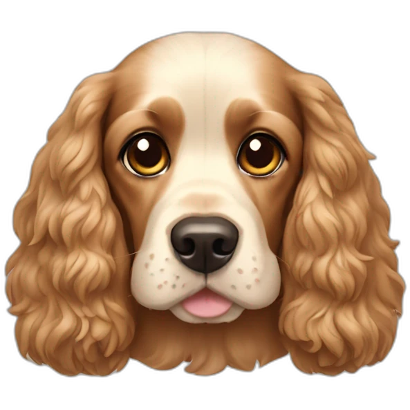 Cocker spaniel emoji