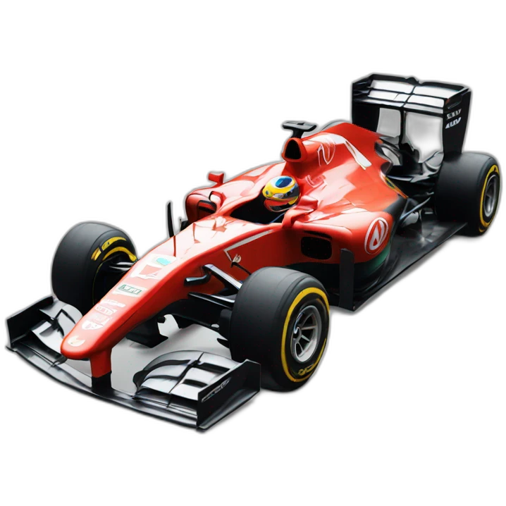 F1 car emoji