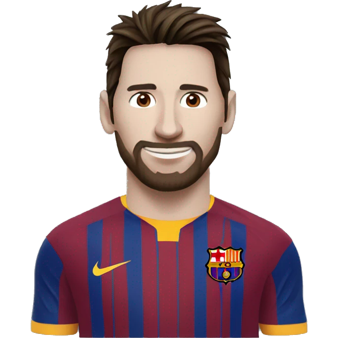 Messi qui hurle  emoji