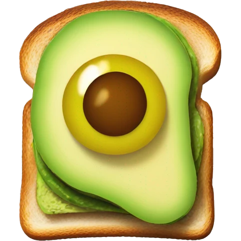 Avocado toast emoji