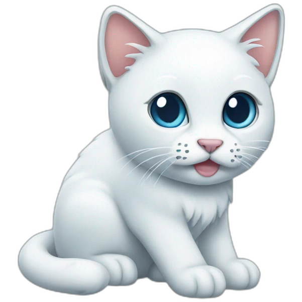 iced cat emoji