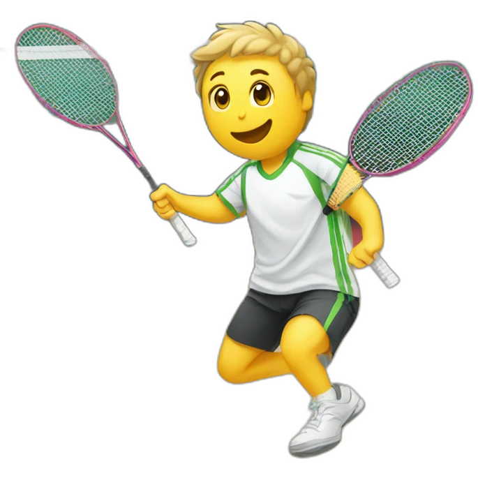 Badminton emoji