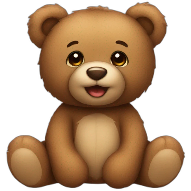 teddy bear emoji
