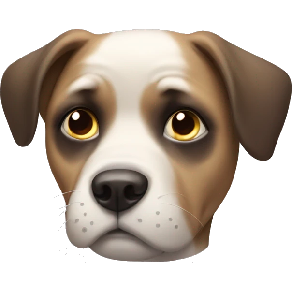 dog sad emoji