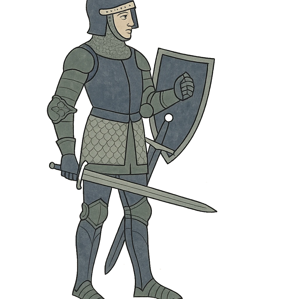 knight in a armor emoji