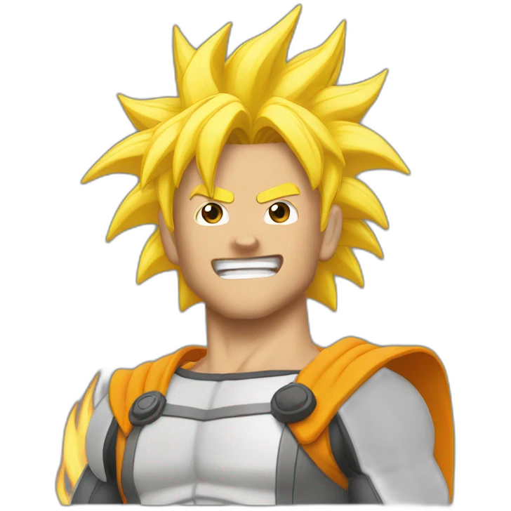 guy fiere goes super saiyan emoji