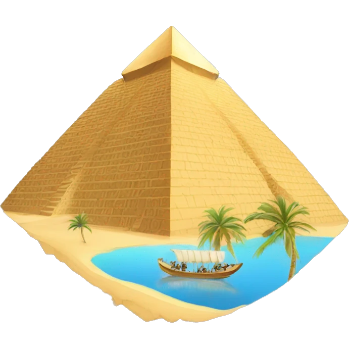Pyramide of Egypt emoji