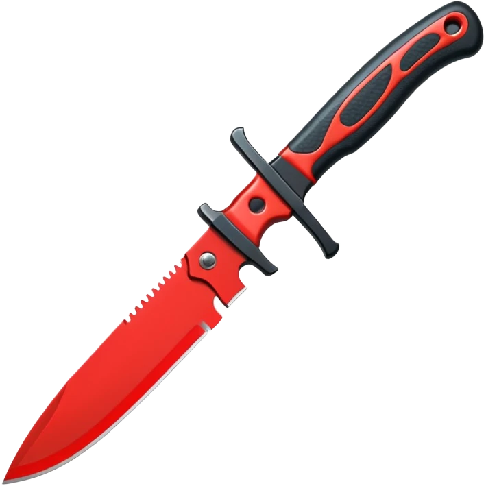 ninja knife black emoji