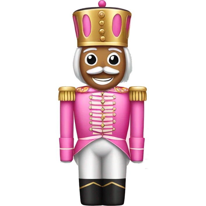 pink nutcracker  emoji