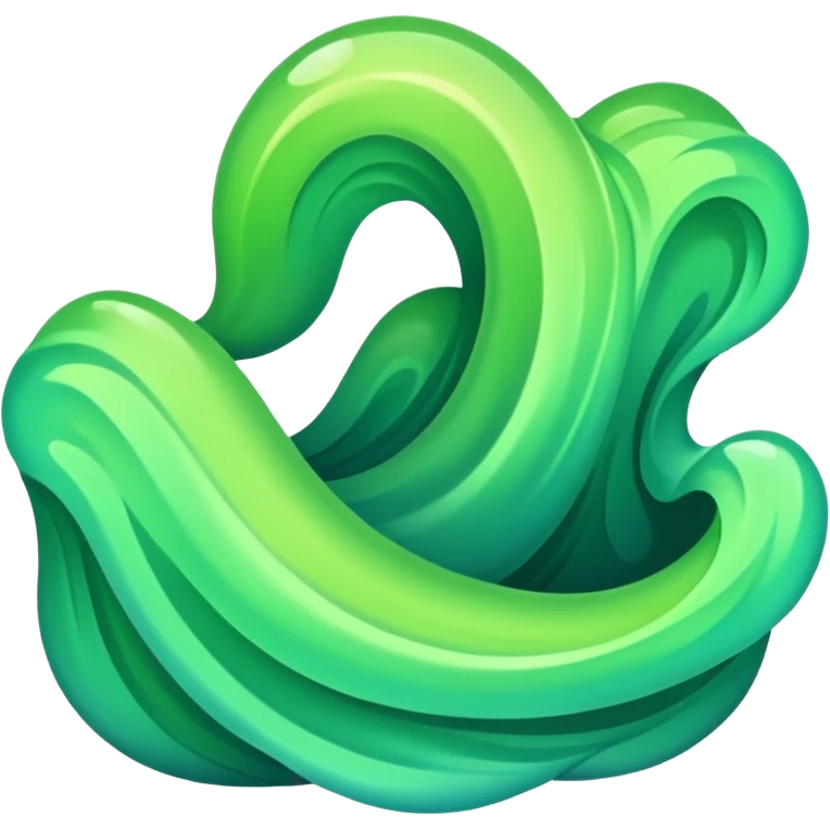 Green Aurora emoji