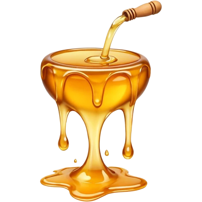 Miel fondu emoji