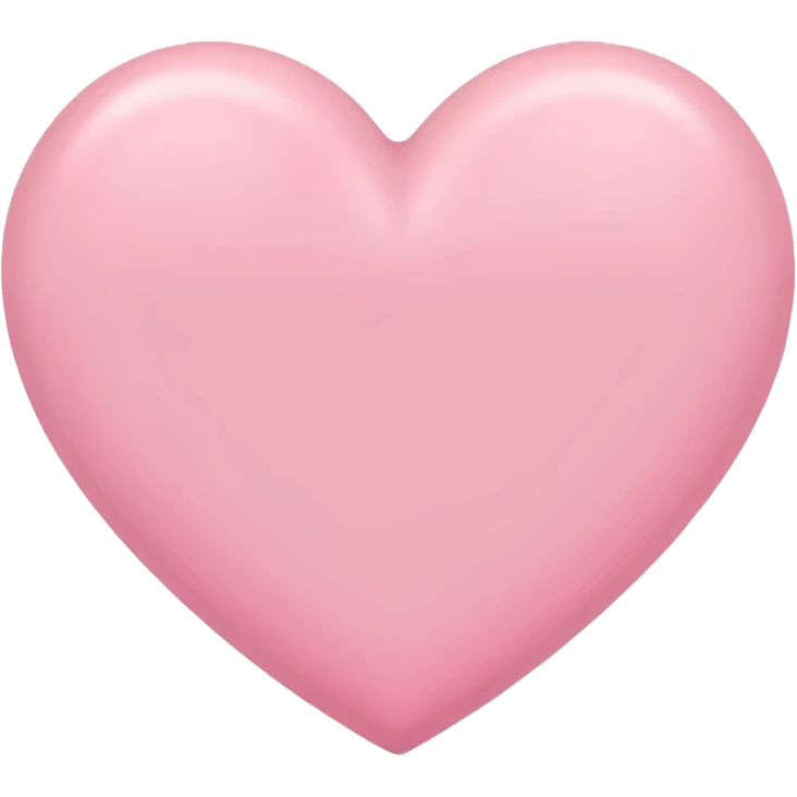 pink heart pastel emoji