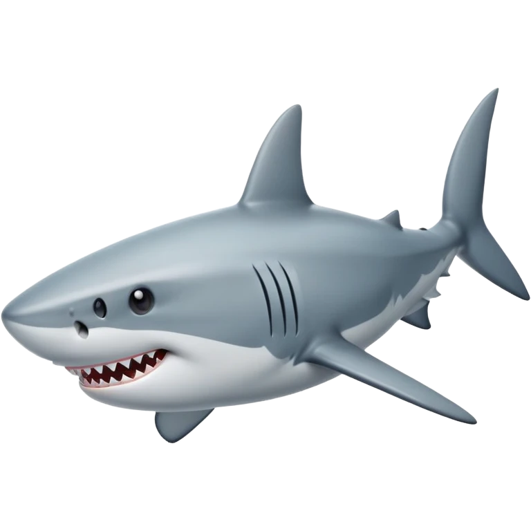 Shark realistic  emoji