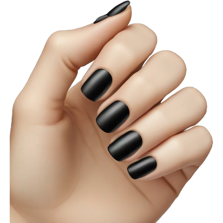  black nails emoji