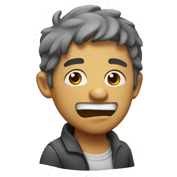 Mewing emoji